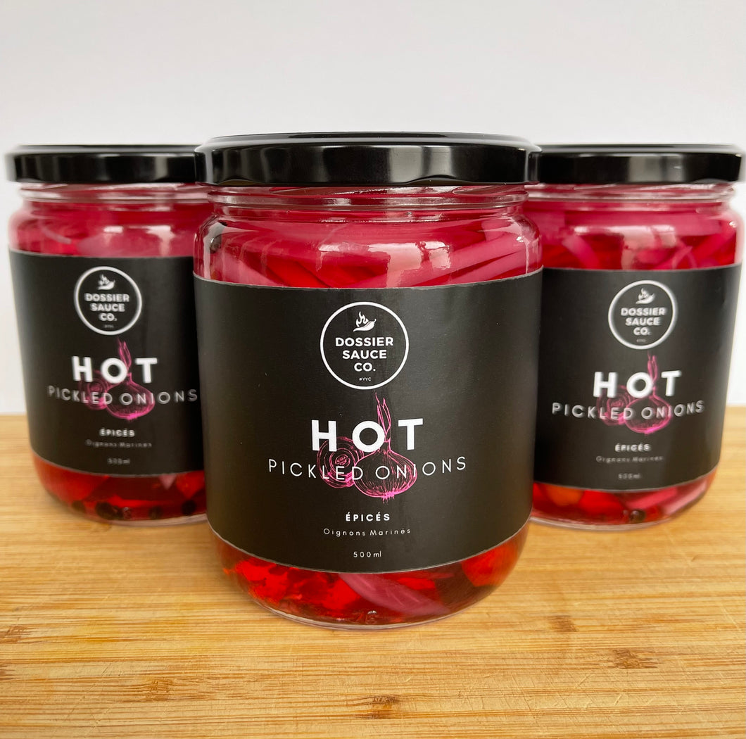 Hot Pickled Onion Lovers