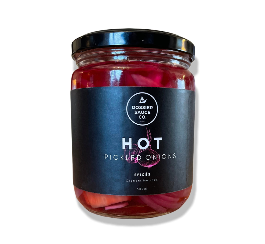 Hot Pickled Onions